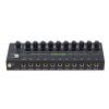 Zopsc 10 Channel Line Mixer, Stereo Mixer with RGB Light, Low Noise, for Guitar Keyboard Drum Stage Mixing, Mono Switching Output, DC 5V Power, Metal Housing view 1