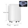 GMBAYUE Dehumidifier for Home, 200 oz 1600 Sq.ft Dehumidifier for Basement with Child Lock, Auto Shut Off, Auto Defrost for Room, Bathroom, RV view 2