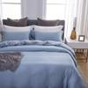 BCCCLLLSA Comforter Bedding Sets Tencel Silk Luxury Duvet Cover Bed Sheet Queen King Double Bed Linens SetTencel 4-Piece Home Textile Embroidery Hotel Bedding (A King) view 1
