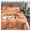 Cotton Four-Piece Set Cotton All Cotton Bed Sheets Quilt Cover Light Luxury and Four Seasons Bedding,Bed view 4
