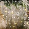 Acrylic Christmas Snowflake DIY Crafts Set - Hanging Decorations for Winter & New Year Parties view 2