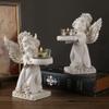 YGUOSANG Resin Candle HolderAngel Candle Candle Holder Decorative Ornament,Candelabra Decoration for Wedding Dinning Party Fits view 2