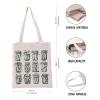 G2TUP Pickle-Themed Party Gift pickle outline Tote Bag Canned Pickles Handbag Pickled Food Enthusiasts Gift Pickle in a Blanket Gifts Pickle Jar Bag view 4