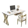 JOYNOW Deask Home Office Desk Study Workstation Modern Computer Desk Writing Study Table Desktop Computer Desk with Drawer Ergo Desk(1.4 Meters) view 1