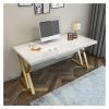 JOYNOW Deask Home Office Desk Study Workstation Modern Computer Desk Writing Study Table Desktop Computer Desk with Drawer Ergo Desk(1.4 Meters) view 4