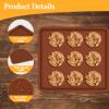 DJAPWPX 4/6Pcs Silicone Dehydrator Sheets with Edge Non Stick Silicone Fruit Dehydrator Trays Reusable Dehydrator Mats Heat Resistant Silicone Dehydrator Tray Liner for Fruit Leather Meat (6) view 3