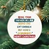 Being Your Father-in-Law Seems Like Gift Enough Christmas Ornament 2024, Being Your Father in Law Ornament, Daughter in Law Christmas Ornament 2024, Daughter in Law Gifts from Father in Law view 3