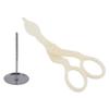 Ergonomic Plastic Flower Making Cake Transfer Fondant Sugar Craft Scissor Pastry Decorating Tool for Restaurants, Dessert Shops, and Cake Shops view 4