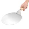 Kitchen Stainless Steel Baking Tool: Round Pizza Shovel, Spatula and Pastry Shovel Ideal for Cake and Pizza Transfers in Home, Shops and Cafes view 2