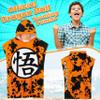 Get Trend Dragon Ball Z Beach Towels for Kids Teens with Hood Bath Shower Towel Hooded Poncho Cotton Travel Pool Swimming Beach (Orange Dragon Ball, 9-14 Years). view 2