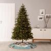 30" Christmas Tree Skirt Linen Soft Christmas Tree Mat English Bulldog Faces Tree Skirt Farmhouse Christmas Decor Xmas Tree Skirt Christmas Tree Decoration Mat for New Year view 2