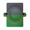 SAMPAOLI COMMERCE USA, Empanada Maker Press, 5.5, 4.7 or 3.5 inches, gray and green, empanadas. (Flower, 4.7 inches) view 1