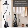 SALAV GS18-DJ Standing Garment Steamer with Roll Wheels for Easy Movement, 1.8L Water Tank for 1 Hour Continuous Steaming, Adjustable Pole for Storage, Includes Descaler Packet, 1500 watts (Renewed) view 3