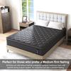 VISCOUNTESS Hybrid Mattress, Euro Top Mattress Medium Firm for Motion Isolation & Pressure Relief, 100 Night Trial, Individual Pocket Spring Bed (14inch, King) view 3