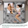 VISCOUNTESS Mattress, Hybrid Mattresses with Gel Memory Foam Pocket Springs Eurotop 7 Zone Support- High Density Foam Layer (12 Inch, King) view 4