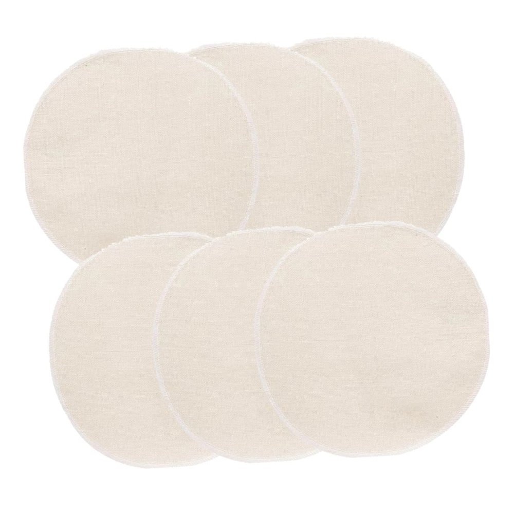 BESTOYARD 10pcs Cotton Gauze Steamercloth for Steamed Bun Reusable Non-Stick Steam Pads Cotton Rounds for Steaming