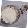 BESTOYARD 10pcs Cotton Gauze Steamercloth for Steamed Bun Reusable Non-Stick Steam Pads Cotton Rounds for Steaming view 2