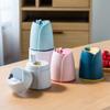 Ceramic Toothpicks Container Plastic Toothpick CaseFashion Push Type Toothpick Holder Automatic Toothpick Dispenser with Lid Toothpick Holders Container Plastic Toothpick Container Chic(Gray) view 4