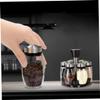 BIUDECO Spice Jars Shaker Lids Glass Seasoning Box Kitchen Spice Jars Organizer Lead- to Use view 2