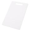 Cabilock Heat-resistant Portable Cutting Board Handle Non-smell Kitchen Tool for Easy Hanging for Meat and Fruit Preparation Easy to Clean White view 1