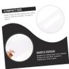 Cabilock Heat-resistant Portable Cutting Board Handle Non-smell Kitchen Tool for Easy Hanging for Meat and Fruit Preparation Easy to Clean White view 3