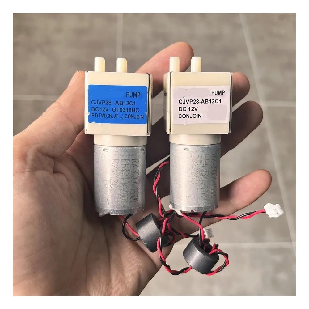 ROUPWKWO CJVP28-AB12C1 Vacuum Pump DC 12V 370 Electronic Starter Air Pump Small Negative Pressure Suction Pump for Robot Cleaner Motor