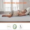 Twin XL Mattress, Medium Firm Mattress 5/6/8/10/12/14 Inch Memory Foam Mattress for Pressure Relief & Cooler Sleep, Certipur Us Certified Foam Mattress with Cover, Fiberglass Free, (Twin XL, 8 In) view 2