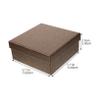 TOBBOMEY 10pcs Coffee Paper Belt Packing Gift Boxes for Presents Xmas view 2
