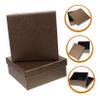TOBBOMEY 10pcs Coffee Paper Belt Packing Gift Boxes for Presents Xmas view 3