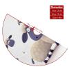 Christmas Tree Skirt Christmas Ornament Holiday Tree Skirts Sheep Printed Christmas Decorations for Winter New Year Holiday Party Decor Indoor Outdoor view 2