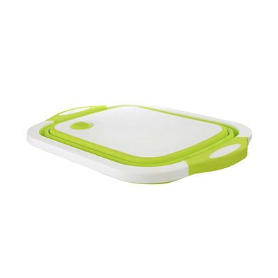 BIUDECO Fruit and Vegetable Basket Vegetable Washing Basket Dual Layer Draining Fruit and Veggie Washing Bowl Multi-function Cutting Board