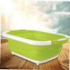 BIUDECO Fruit and Vegetable Basket Vegetable Washing Basket Dual Layer Draining Fruit and Veggie Washing Bowl Multi-function Cutting Board view 3