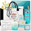 Suhctuptx Christian Gifts for Women, Faith Based Gift Religious Gifts for Women Catholic Christmas Gift Birthday Set Inspirational Spiritual Bible Verse Ideas with Tote Bag for Mom Grandma Friend view 1
