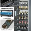 LVLDAWA Pullout Pantry Organize, Gaps Storage Slim Slide Out Pantry Storage Rack, Slide-Out Wall Filler with Storage Box for Bathroom, Kitchen(C-2 Layers) view 2