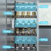 LVLDAWA Pullout Pantry Organize, Gaps Storage Slim Slide Out Pantry Storage Rack, Slide-Out Wall Filler with Storage Box for Bathroom, Kitchen(C-2 Layers) view 4