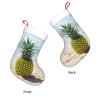 FGDFEPOXKL Pineapple By The Sea/Christmas Stocking Classic Personalized Santa Stockings For Family Holiday Xmas Party Decor view 3
