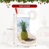 FGDFEPOXKL Pineapple By The Sea/Christmas Stocking Classic Personalized Santa Stockings For Family Holiday Xmas Party Decor view 4