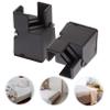 Mikinona 4pcs Adjustable Bed Risers Desk Riser Blocks Height-Boosting Furniture Lift for Sofa Couch and Table Legs Suitable for Legs view 3