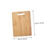 PRETYZOOM Wooden Chopping Board Set Bread Cutting Board Kitchen Tool Bulk Cutting view 2