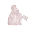 Christmas Decorations for The Holiday - Operated 10 Silver and White Angel Tree Topper 10 Inch - Decorations for Christmas sdf-146 view 3