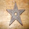 6 Cast Iron Stars Architectural Stress Washer Texas Lone Star Rustic Ranch XLR-1035 Farmhouse Home Wall Desk Office Home Decor Hanging Decorations view 2