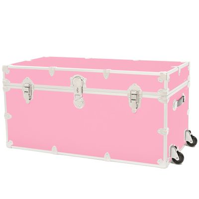 Rhino Classic XXL Storage Trunk with Wheels, Dorm Chest, Bench Coffee Table
