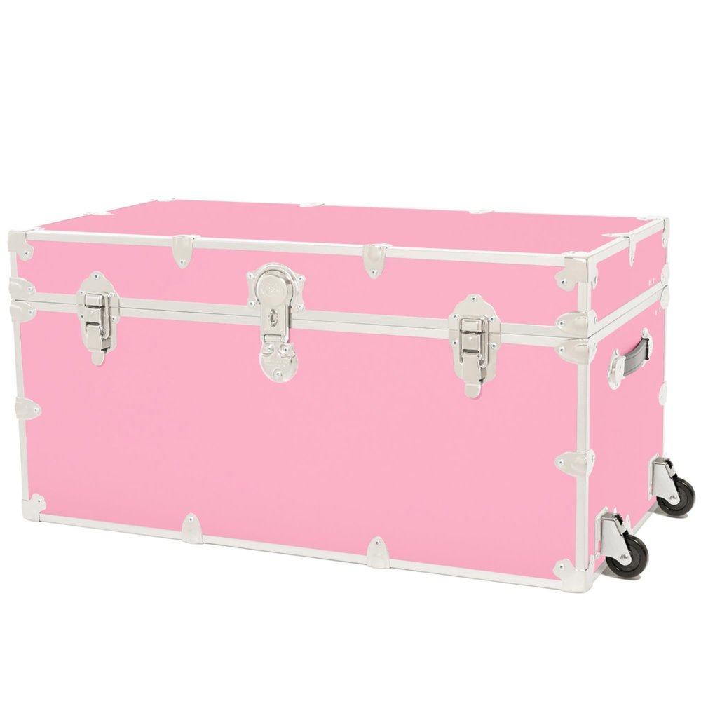 Rhino Classic XXL Storage Trunk with Wheels, Dorm Chest, Bench Coffee Table
