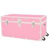 Rhino Classic XXL Storage Trunk with Wheels, Dorm Chest, Bench Coffee Table view 1