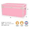 Rhino Classic XXL Storage Trunk with Wheels, Dorm Chest, Bench Coffee Table view 2