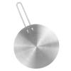 Stainless Steel Heat Diffuser Plate with Handle for Induction Cooktops view 1
