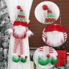 Christmas Curtain Tiebacks Decorations, Mr and Mrs Gnome Cartoon Curtain Buckle Hook Clips Window Christmas Ornaments Decorations Home Decor view 4