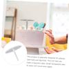 BIUDECO 100pcs Baking Decorative Base Cake Holder Cake Flower Nails Piping Needle Stick Piping Stands Tools Turntable for Decorating view 2