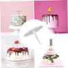 BIUDECO 100pcs Baking Decorative Base Cake Holder Cake Flower Nails Piping Needle Stick Piping Stands Tools Turntable for Decorating view 3