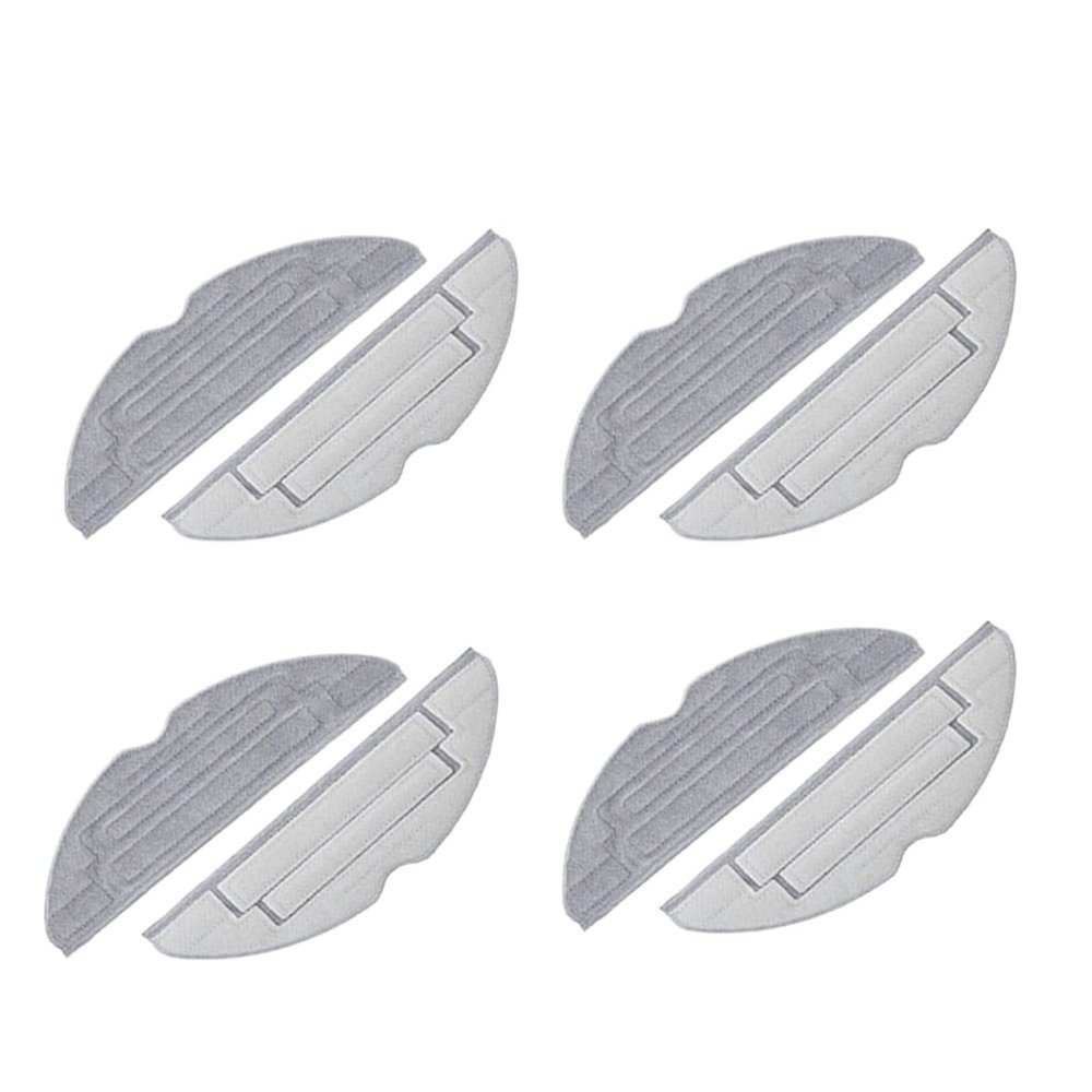 UMXUDAO for Ro-borock S8 Pro Ultra Mop Rag Accessories S8/S8+ Robot Vacuum Cleaner Replacements Parts of Vibra-Rise Mop Cloth(8 psc mop)